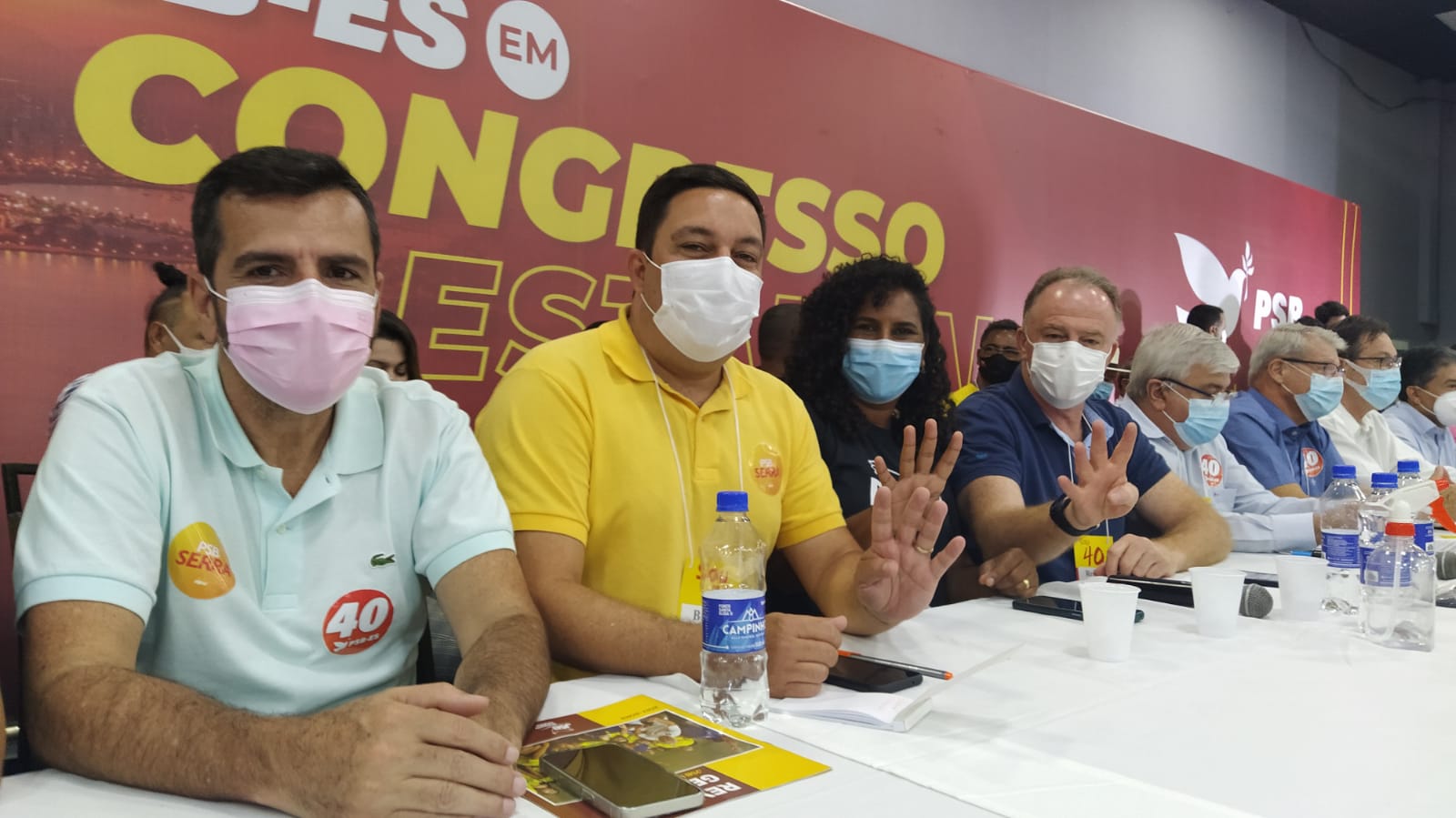 Deputado Bruno Lamas incendeia militância do PSB, mas Casagrande não assume pré candidatura a reeleição ao Governo 