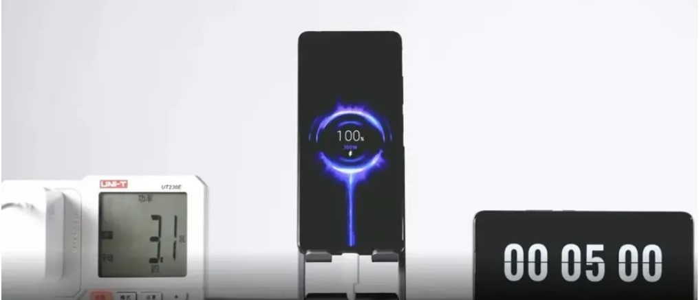 Xiaomi lança carregador ultra-rápido: 100% de carga em 5 minutos