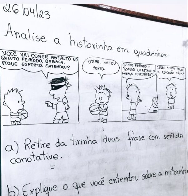 Professora do interior de Vila Pavão utiliza desenhos como ferramenta de ensino