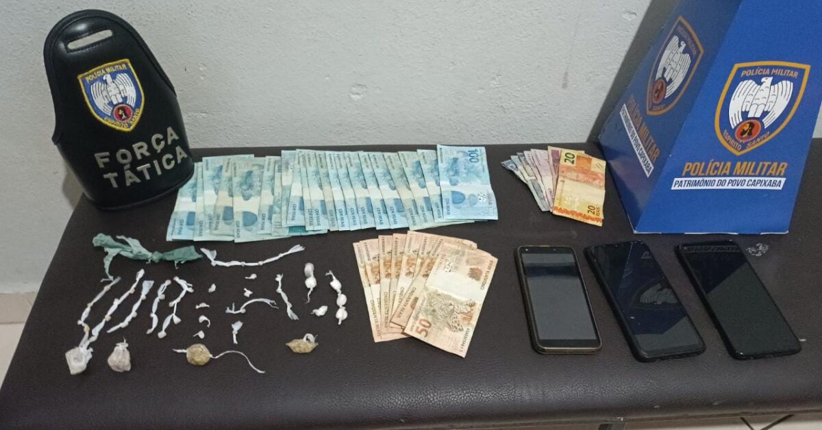 Operação policial resulta na prisão de suspeitos de tráfico de drogas em Montanha