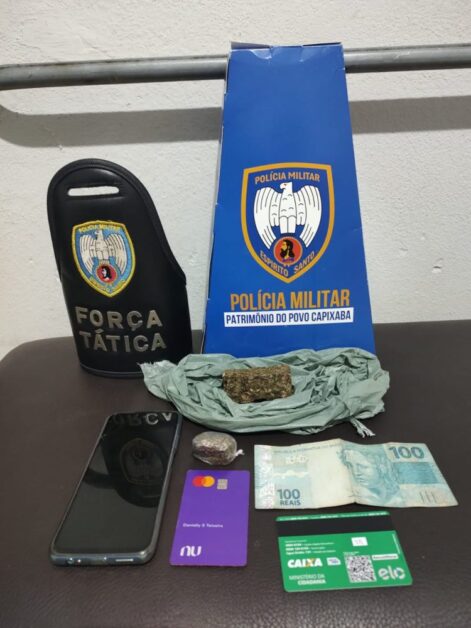 Polícia Militar prende dois indivíduos e apreende drogas em Ponto Belo